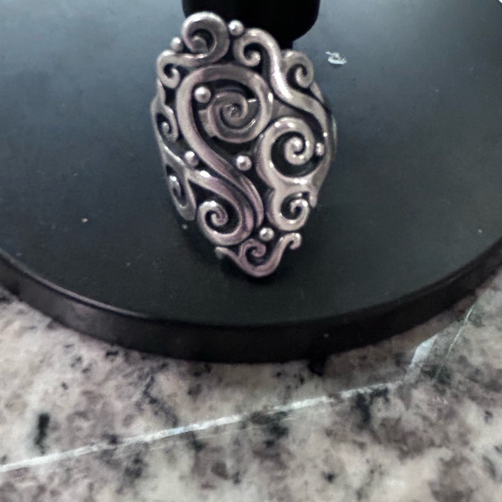 James Avery Long Sorrento Ring 925